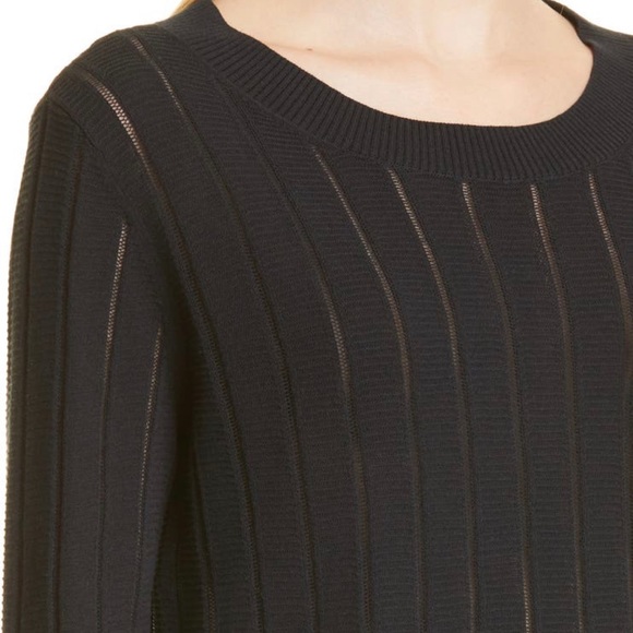 NEW!! Monte Carlo Open Stitch Stripe Sweater - Picture 5 of 16